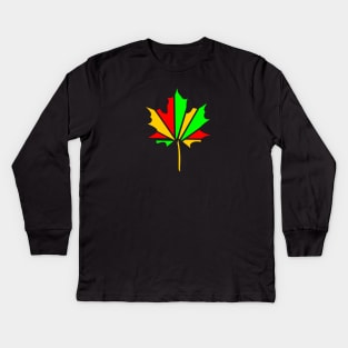 Maple Leaf Kids Long Sleeve T-Shirt